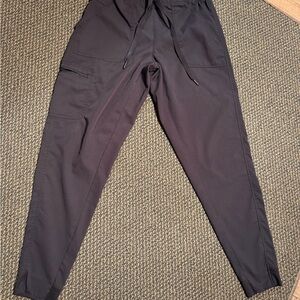 Women's Black Jogger Scrub Pants